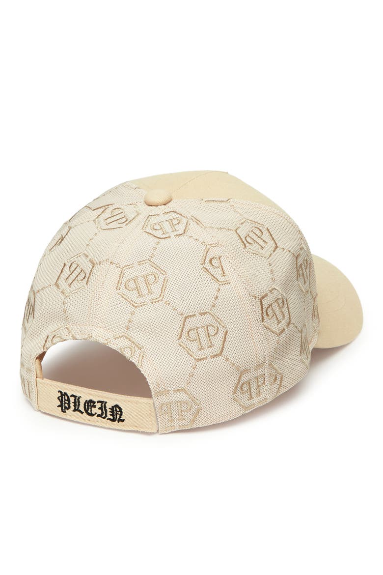 Baseball Cap Hexagon Unisex, Alternate, color, beige