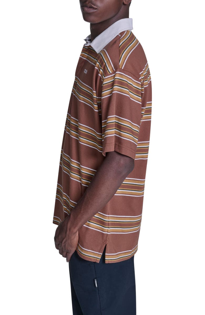 Converse Cons Stripe Polo, Alternate, color, Unearthed Multi