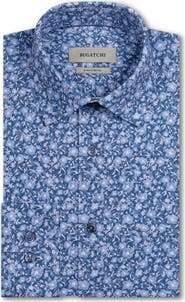 Bugatchi James OoohCotton® Floral Print Button-Up Shirt