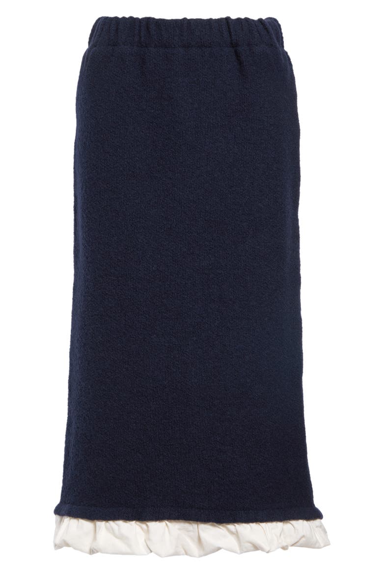 Fulling Midi Skirt, Alternate, color, NAVY
