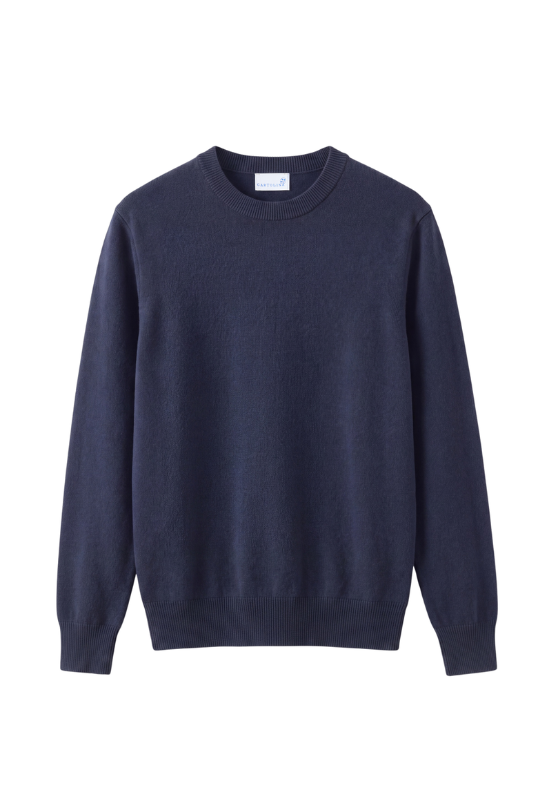 Sloane Cashmere Sweater, Main, color, Midnight Blue
