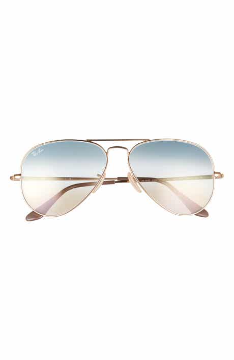 Ray-Ban Aviator Metal II 58mm Gradient Pilot Sunglasses