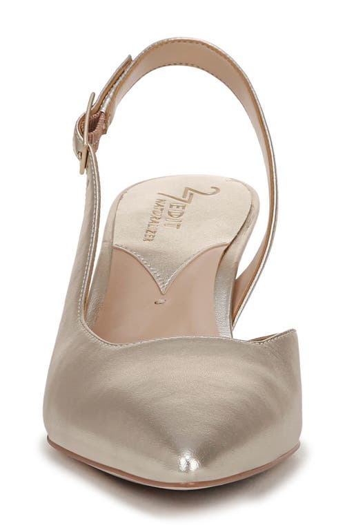 27 Edit Naturalizer Felicia Slingback Pointed Toe Pump In Champagne
