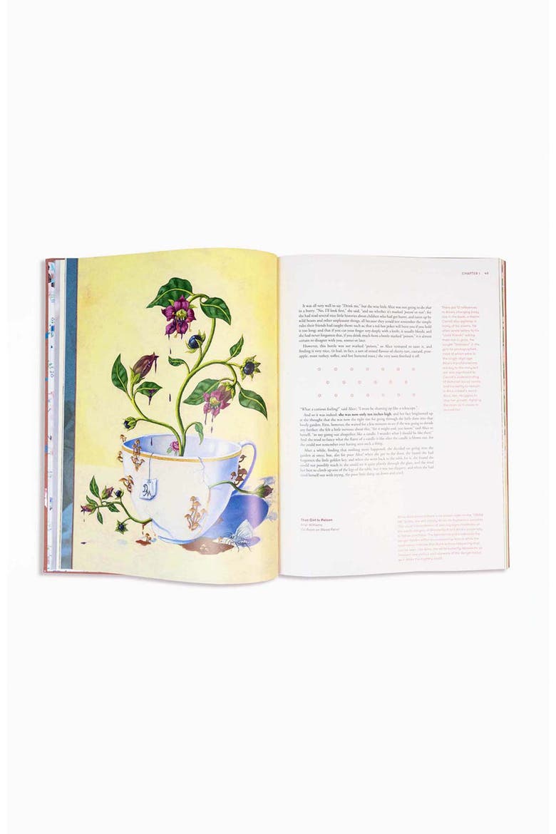 Alice in Wonderland Art Novel Collector's Edition, Alternate, color, Pink