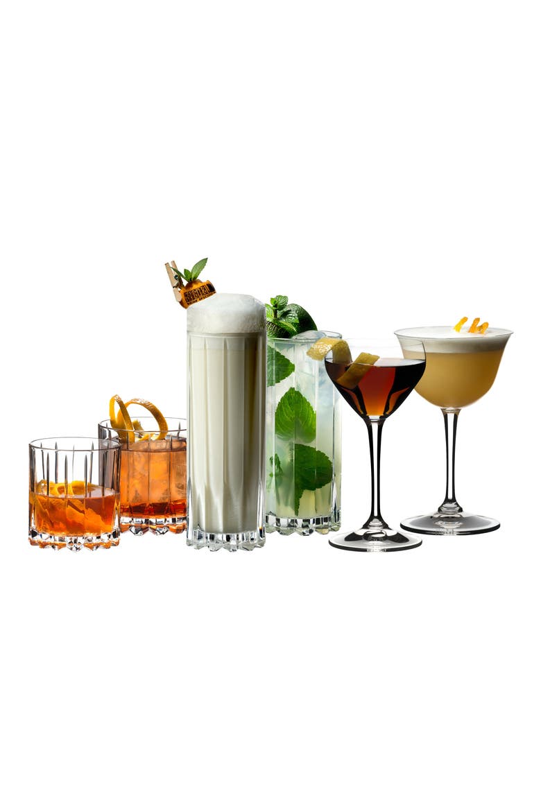 Bar Drink Highball Glass, Set of 2, Alternate, color, CLEAR