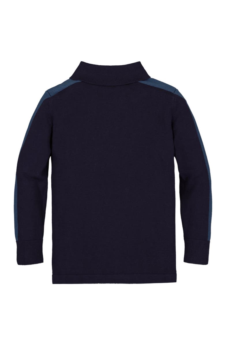 Hope & Henry Boys' Long Sleeve Sweater Polo, Kids, Alternate, color, Blue