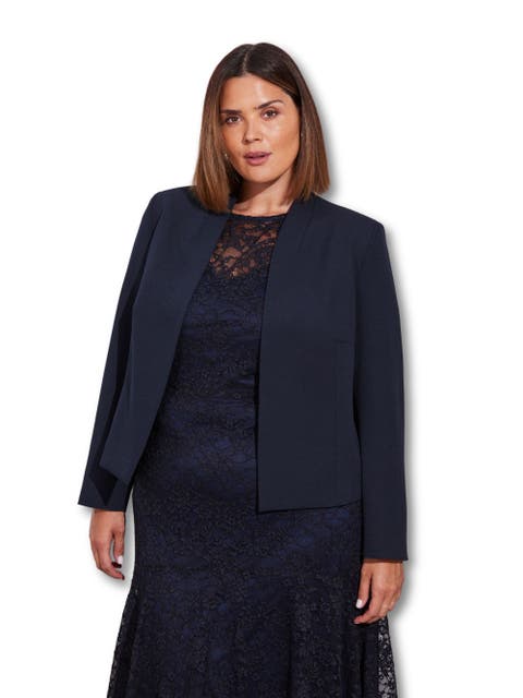 Cropped Peplum Blazer