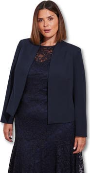 Live Unlimited Cropped Peplum Blazer