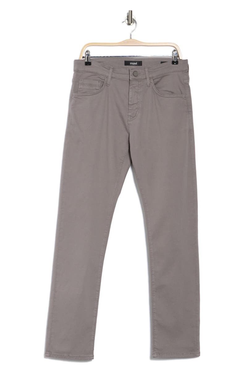 Mavi Jeans Jake Slim Fit Twill Pants, Alternate, color, Shark Twill