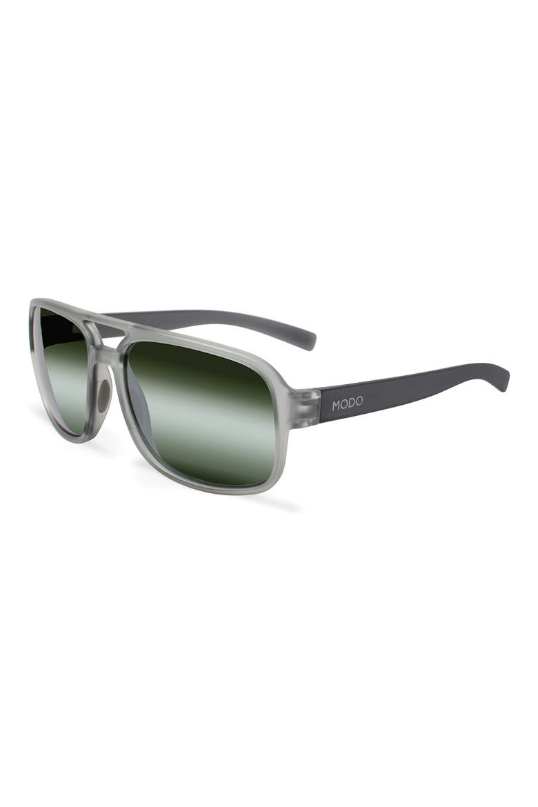 Sakhir Square Sunglasses, 58mm, Alternate, color, MATTE GREY