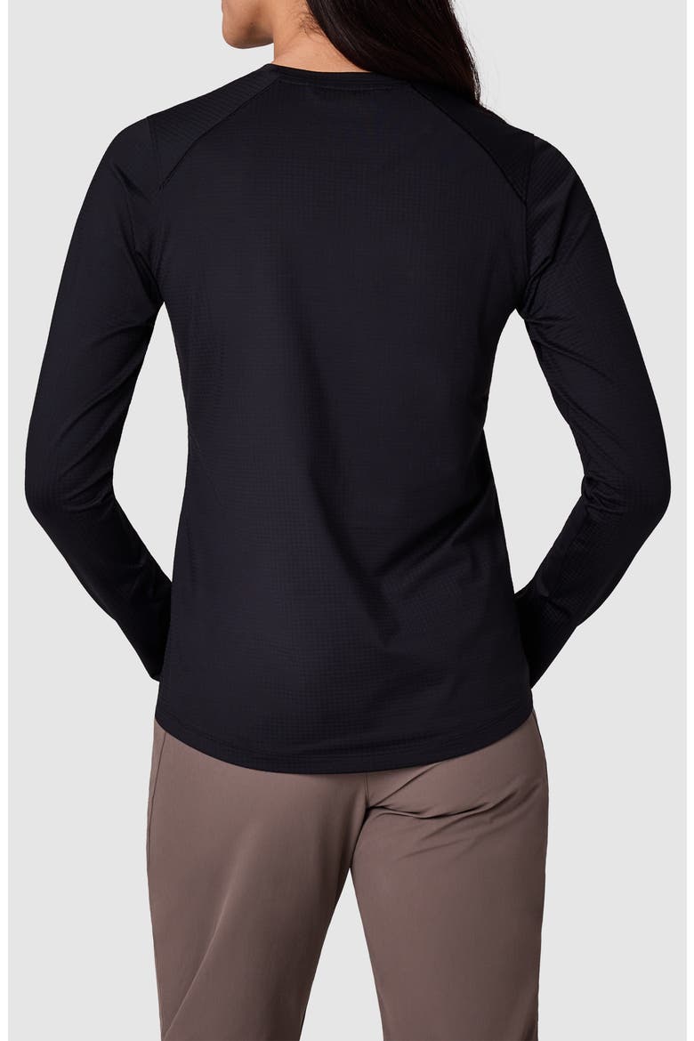 Vigor LT Crew Performance Sweatshirt, Alternate, color, BLACK