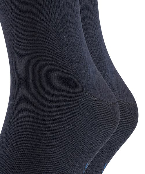 Falke Happy 2-pack Cotton Socks In Blue