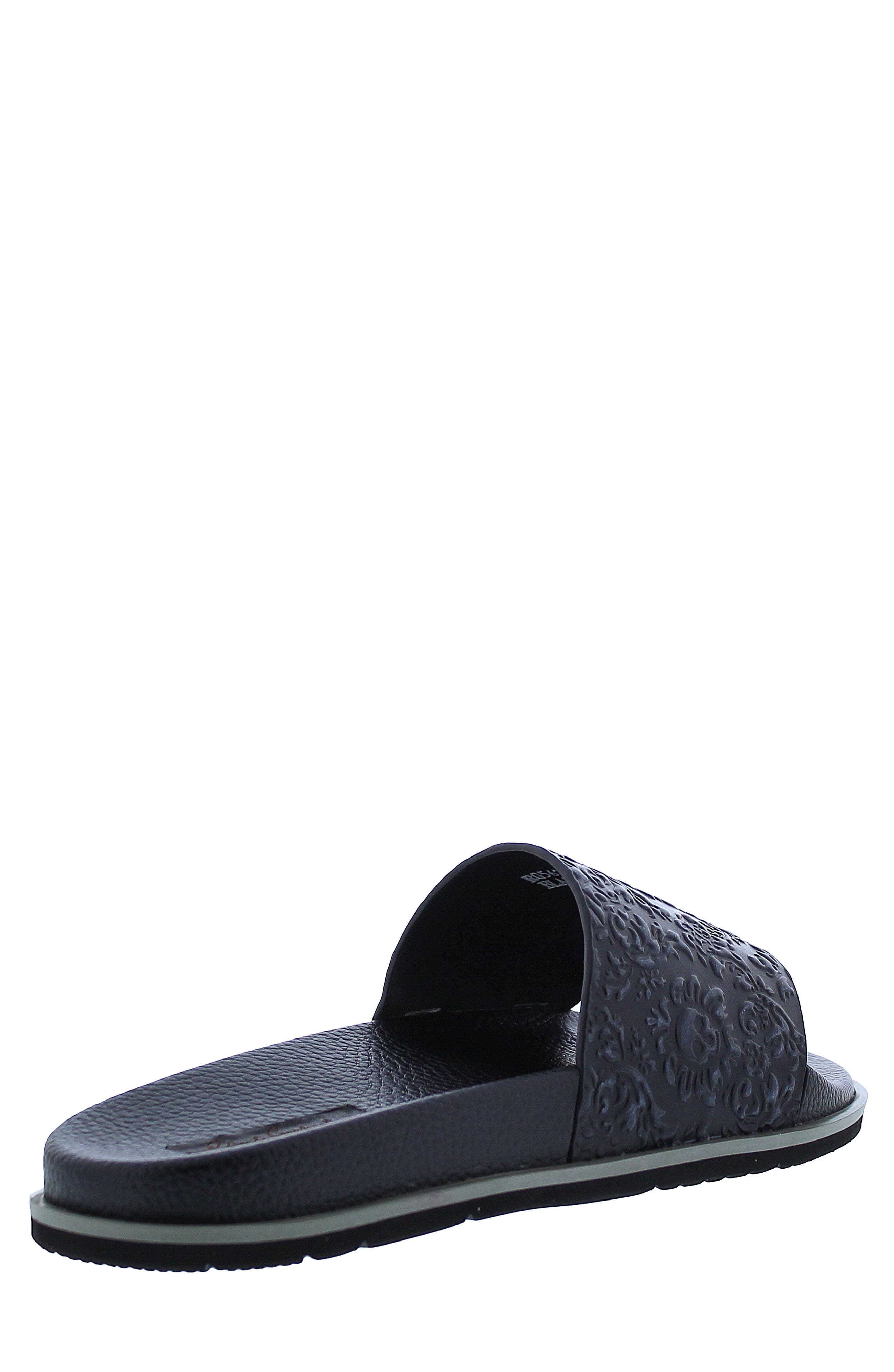 Robert Graham Understory Leather Slide Sandal, Alternate, color, 