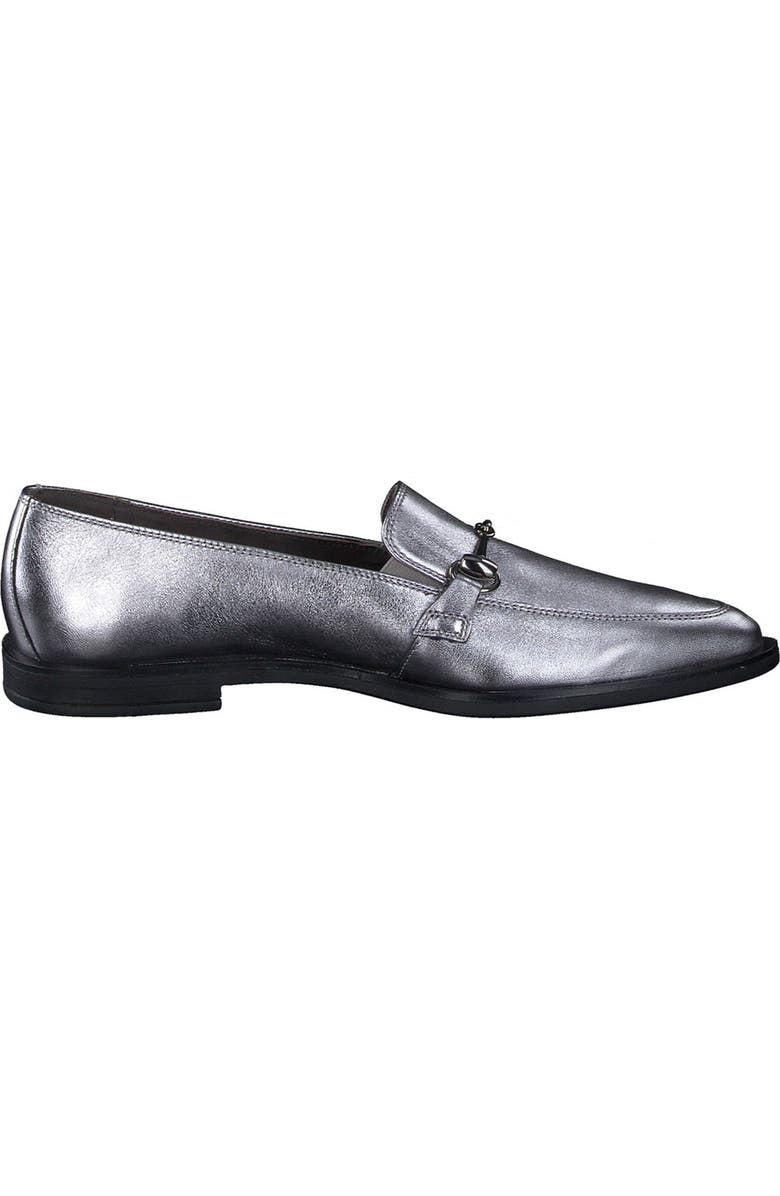 Paul Green Wexler Pointed Toe Bit Loafer, Alternate, color, Clay Metallic Nappa