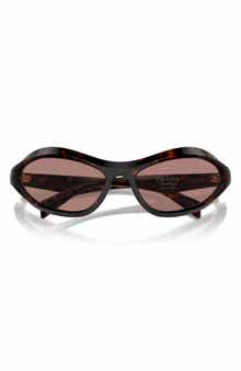 Prada 61mm Oval Sunglasses