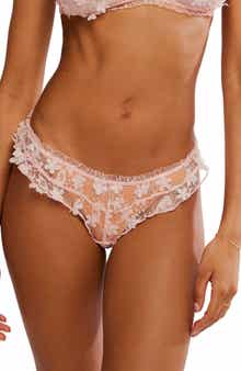 Free People Save the Date Low Rise Ruffle Thog