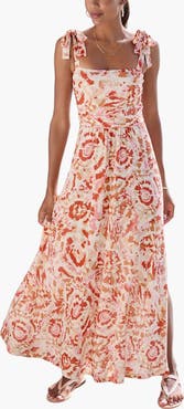 LASCANA Tie Strap Maxi Dress
