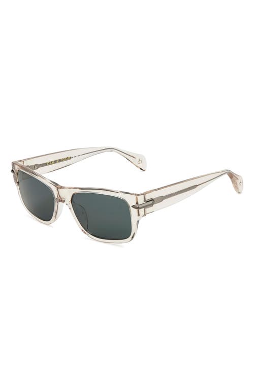 Rag & Bone 55mm Square Sunglasses In Blue