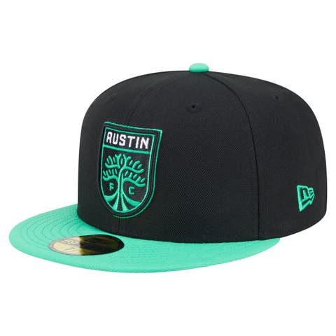 Men's New Era  Black Austin FC 2025 Kickoff 59FIFTY Fitted Hat