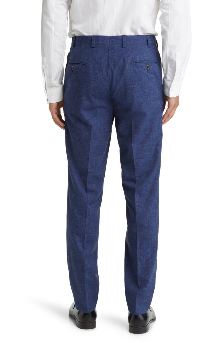 Ted Baker London Jerome Trim Fit Soft Constructed Stretch Wool Blend Tapered Leg Pants, Alternate, color,