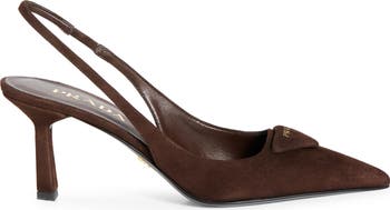 Mesh Slingback Pump