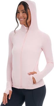 BloqUV Women's Long Sleeve Full Zip Hoodie Jacket with Sun and UV Protection