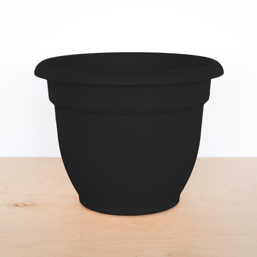 Bloem 20" Ariana Pot Planter, Black In Black