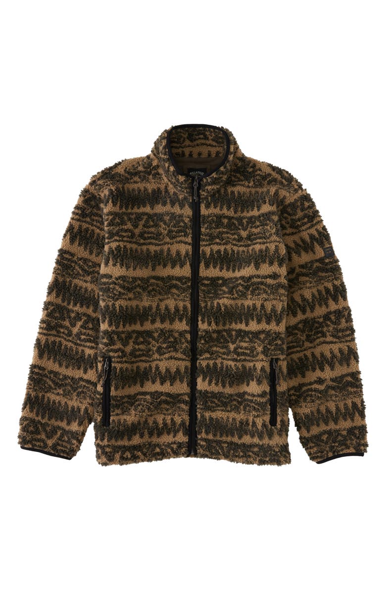 Billabong Boundary Switchback Zip Fleece Jacket, Alternate, color, 