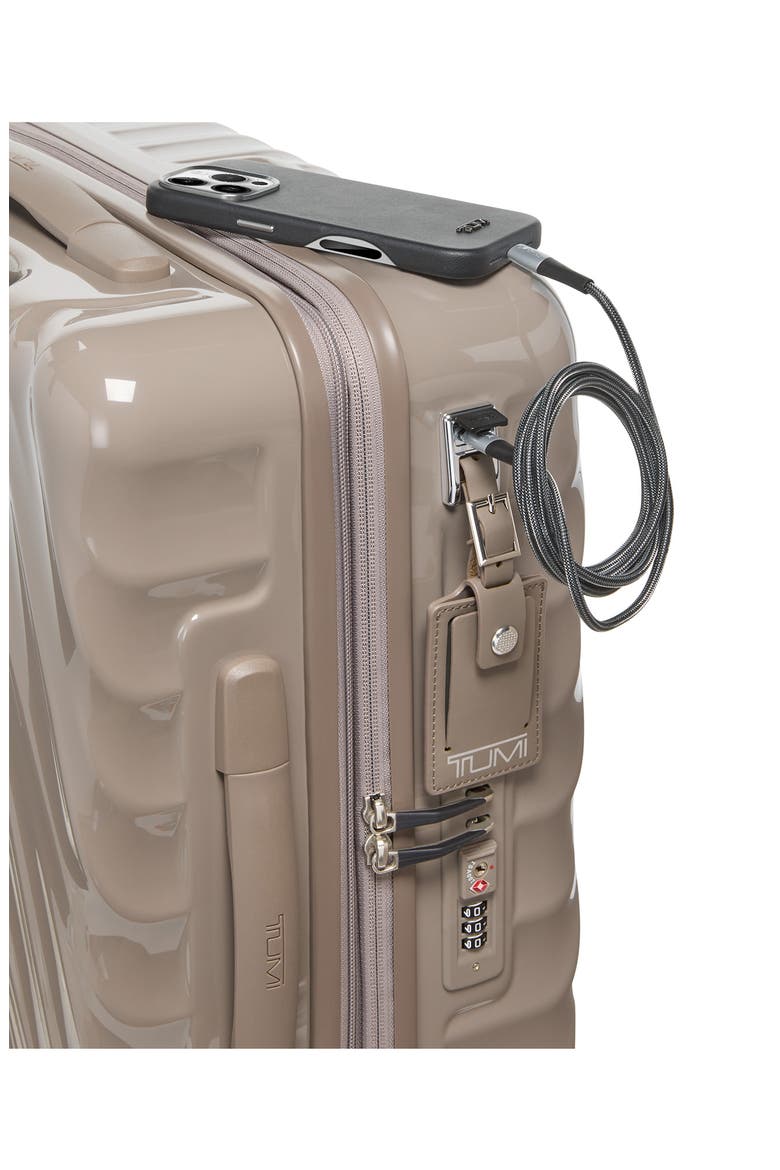 19 Degree Continental Expandable 4-Wheel Carry-On, Alternate, color, MOON ROCK