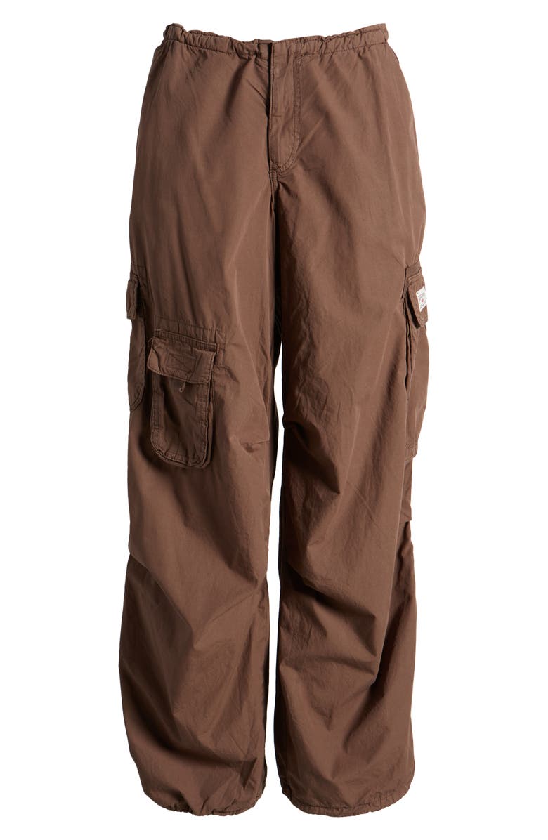BDG Urban Outfitters Cotton Cargo Joggers, Alternate, color, Chocolate