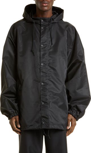 Balenciaga Tape Logo Graphic Windbreaker Nordstrom