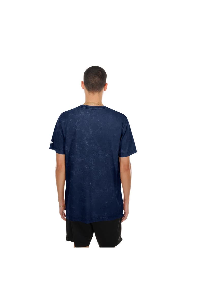 Men's New Era  Navy New York Yankees Mineral Wash T-Shirt, Alternate, color, Navy
