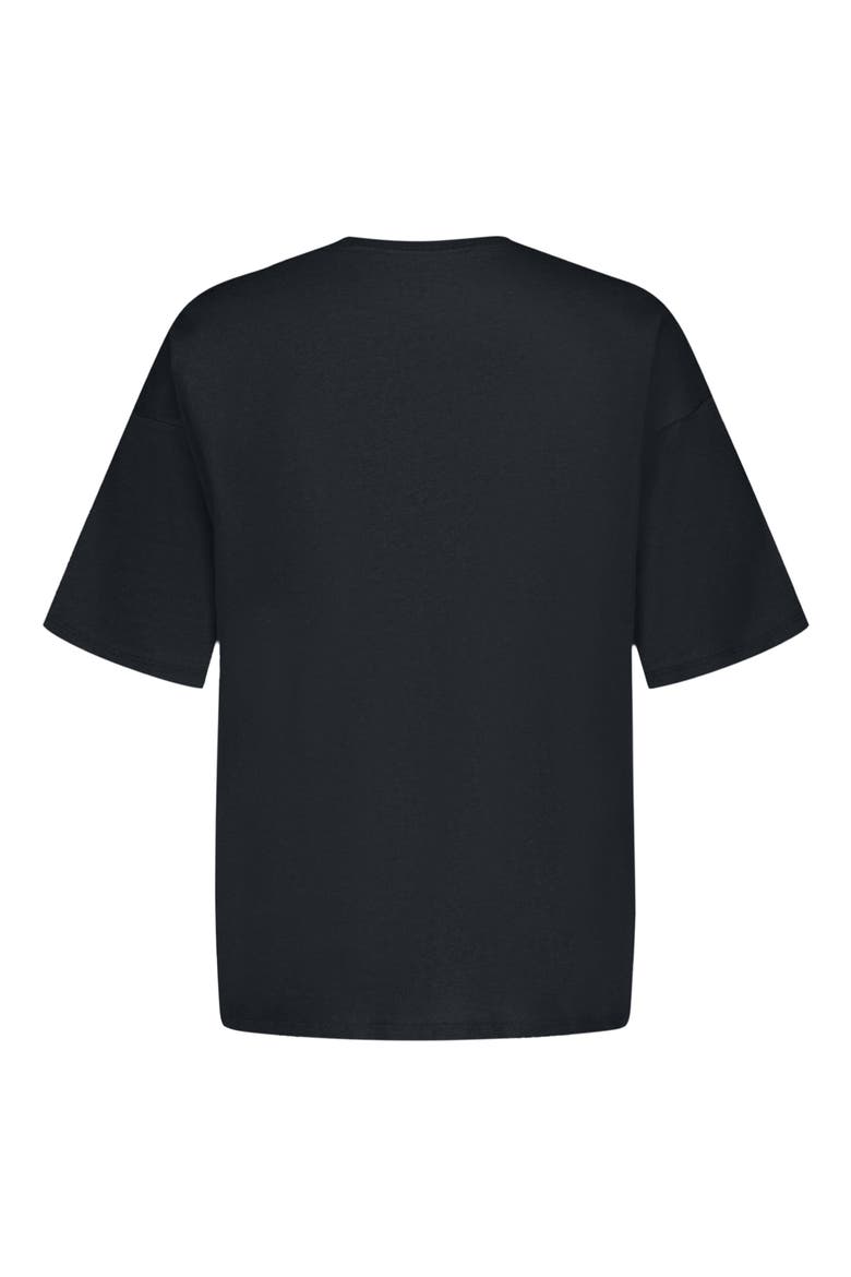 Kids' Daydream Oversize Cotton Graphic T-Shirt, Alternate, color, BLACK