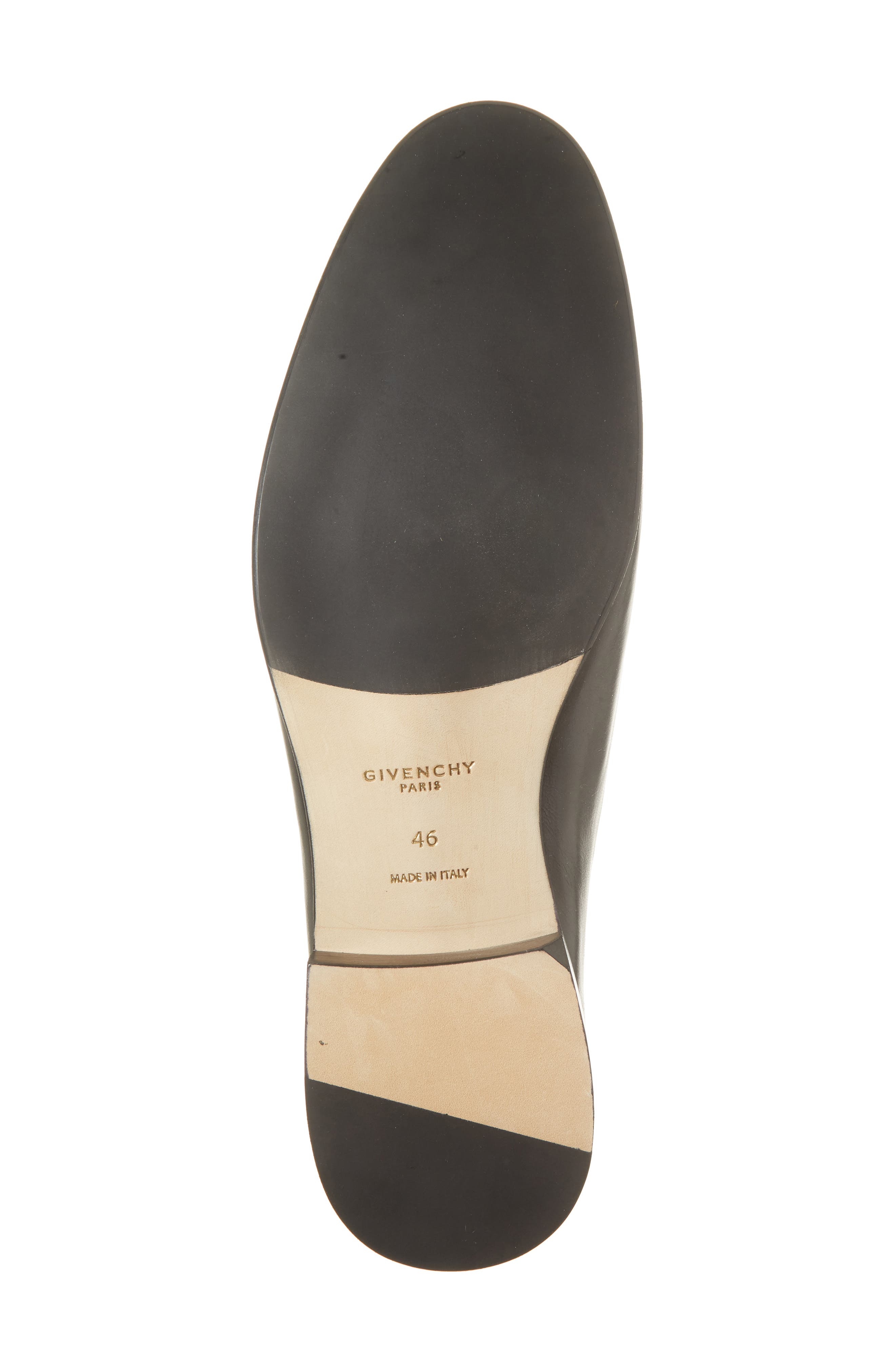 Givenchy Logo Label Convertible Loafer, Alternate, color, Black/ Natural