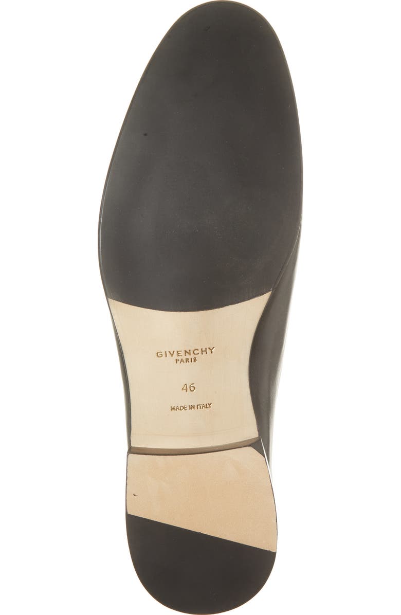 Givenchy Logo Label Convertible Loafer, Alternate, color, Black/ Natural
