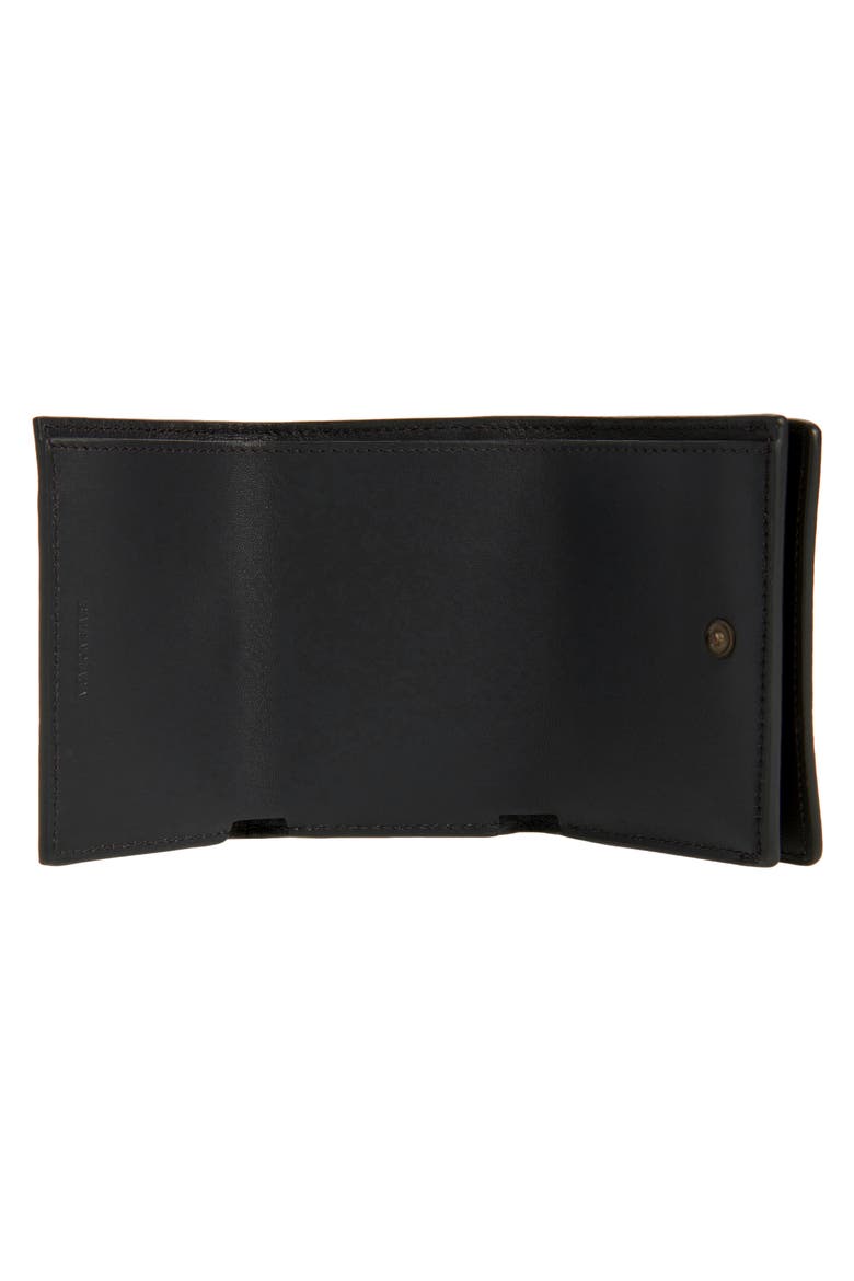 Le City Leather Card Case, Alternate, color, BLACK