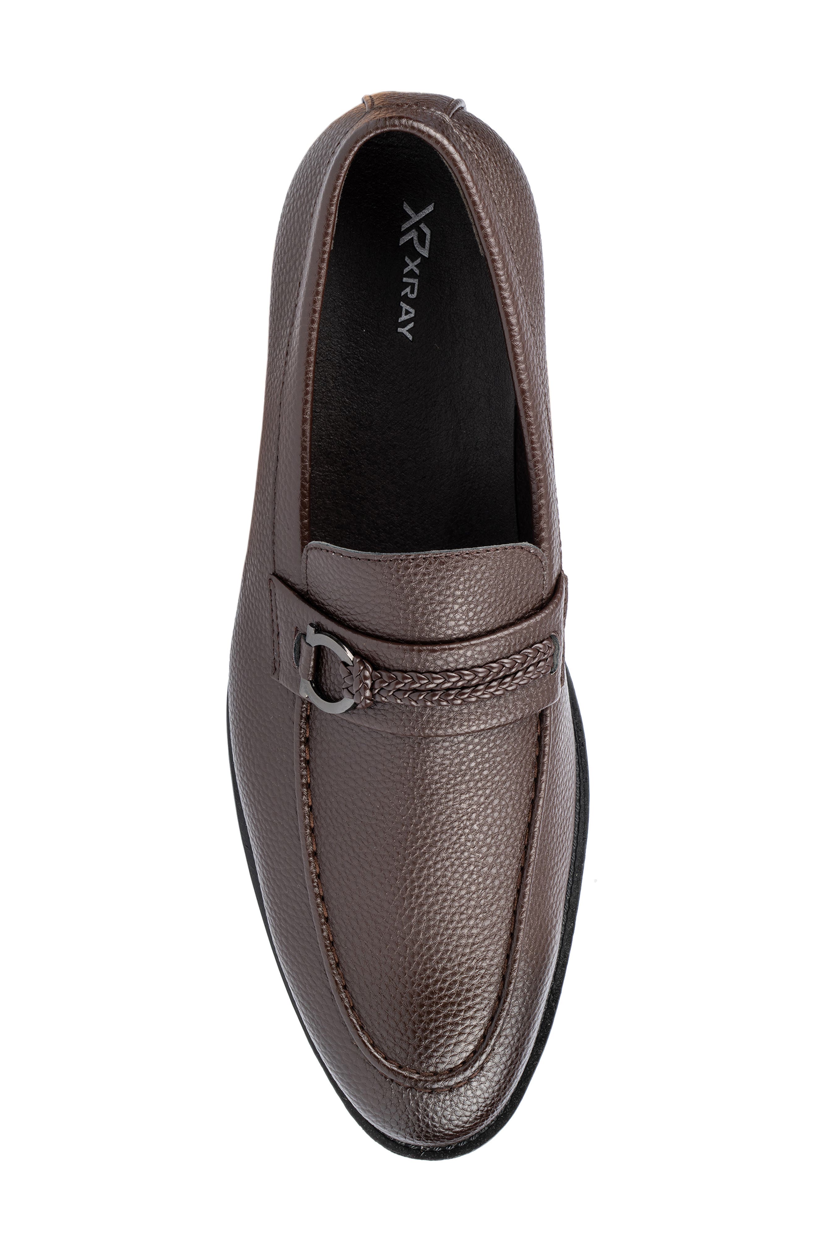 XRAY Liam Faux Leather Loafer, Alternate, color, Brown