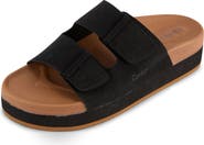 FLOOPI Double Strap Platform Slide Sandal