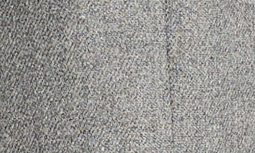 Vince Heathered Grey Wool Blend Flannel Suit Jacket In Gray