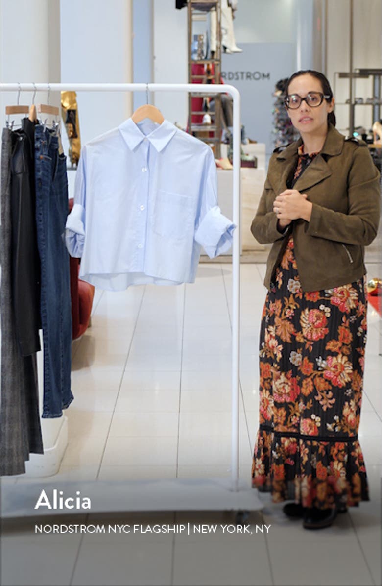 Next Ex Crop Button-Up Shirt, sales video thumbnail