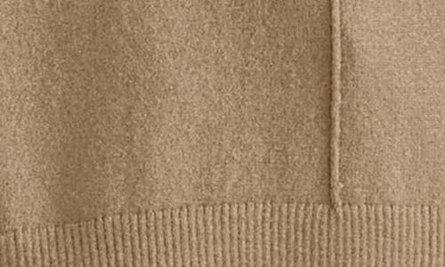 Jones New York Turtleneck Seam Front Bouclé Sweater In Brown