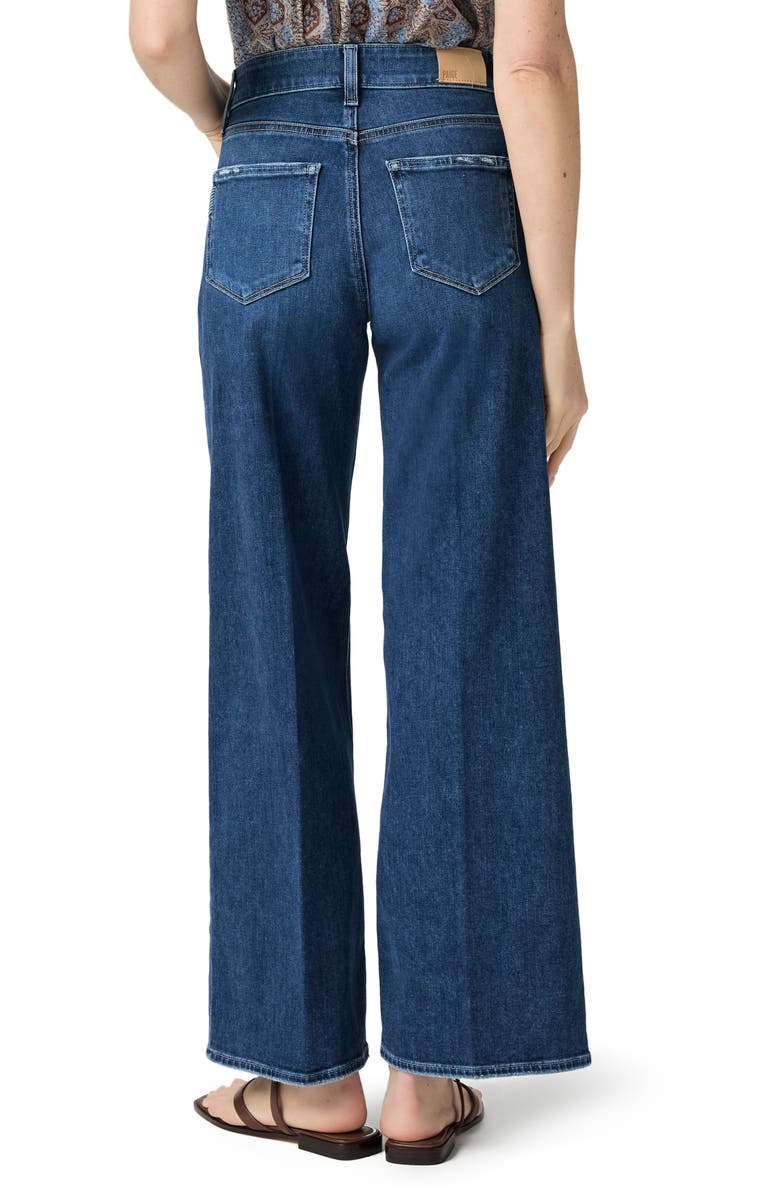 PAIGE Anessa High Waist Wide Leg Jeans, Alternate, color, Dresden
