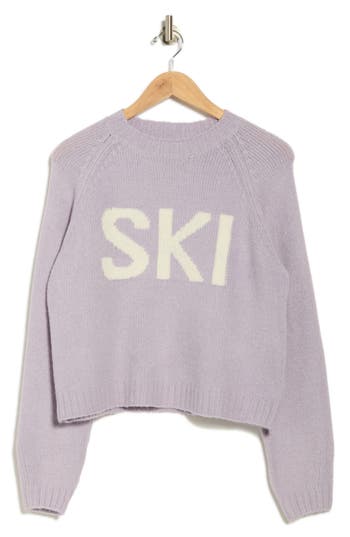 Rdi Ski Crewneck Sweater In Purple