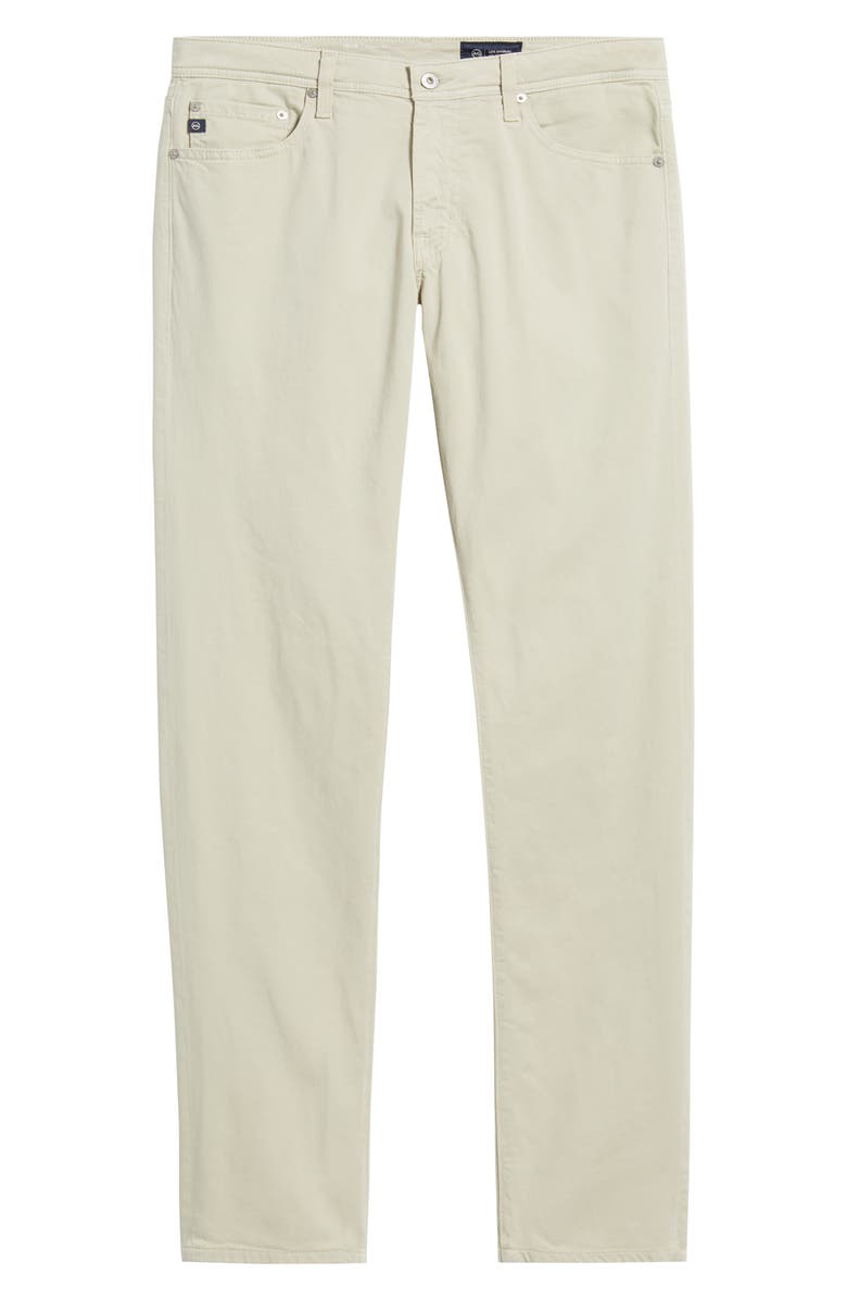 AG Tellis Stretch Sateen Modern Slim Pants, Alternate, color, Coastal Pebble