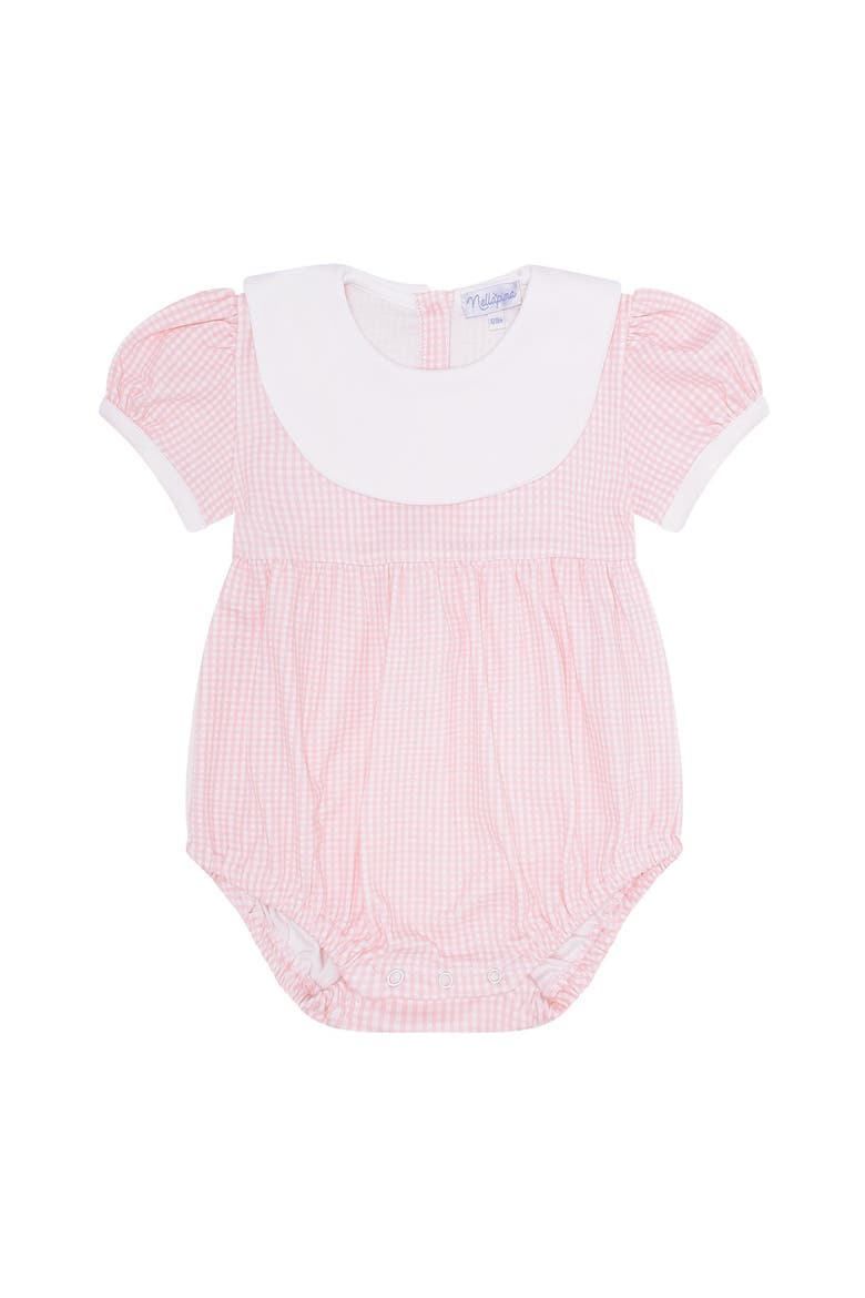 Pink Gingham Baby Bubble - Baby, Alternate, color, Pink