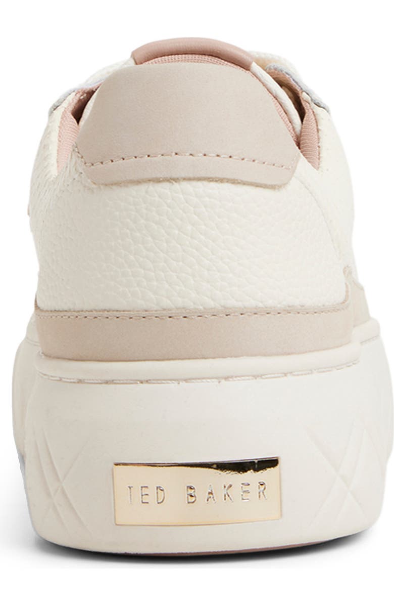 Ted Baker London Adison Platform Sneaker, Alternate, color, Ivory Multi