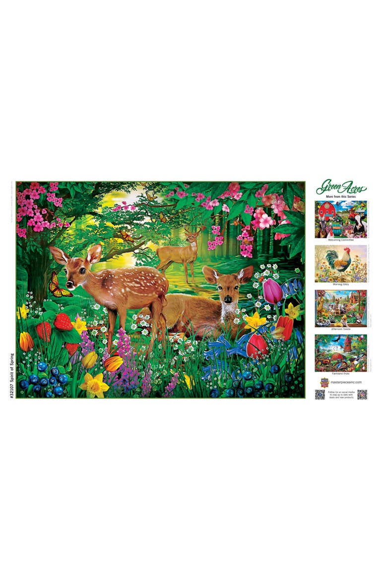 Spirit of Spring 300 Piece Jigsaw Puzzle, Alternate, color, Multicolor