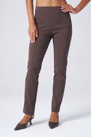 Franne Golde All Season Tapered Pull-On Stretch Pants