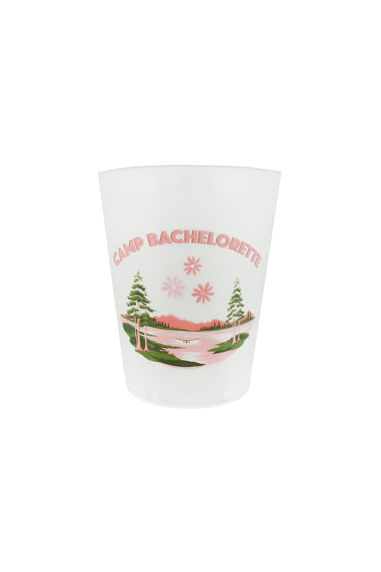 Camp Bachelorette Postcard Flex Cups, Main, color, Assorted Pre-Pack