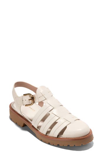 Cole Haan Tatiana Fisherman Sandal In Neutral